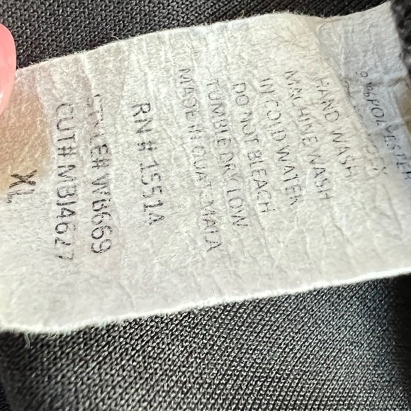 By Johnny Women’s Skirt Black Stretch Pull On Pleated Flowy A Line Size XL - Picture 6 of 7